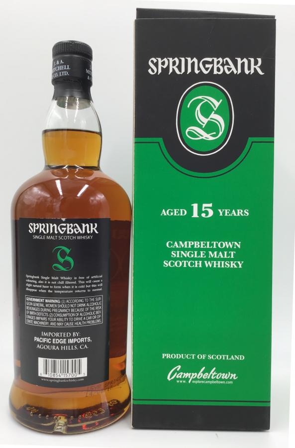 Springbank 15yearold Ratings and reviews Whiskybase