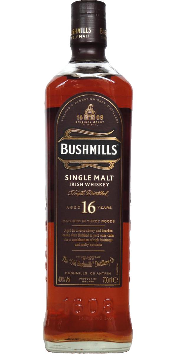 Bushmills 16-year-old - Ratings and reviews - Whiskybase