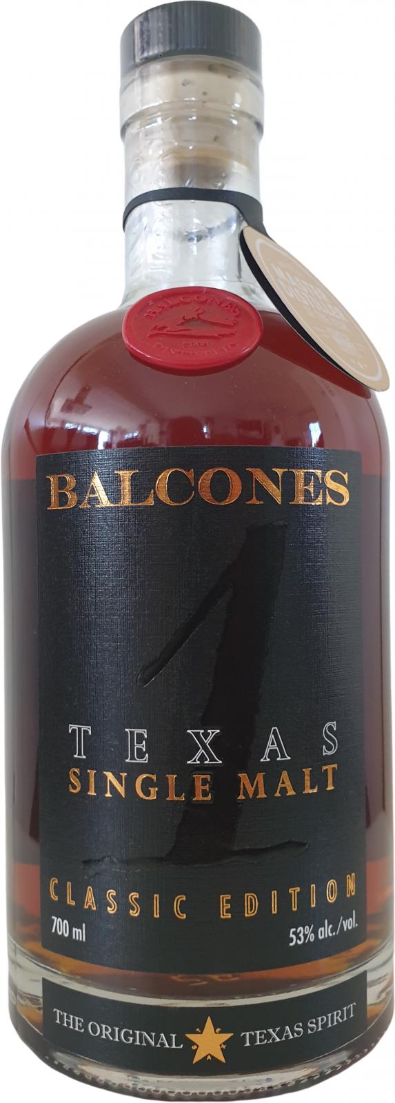 Balcones Texas Single Malt