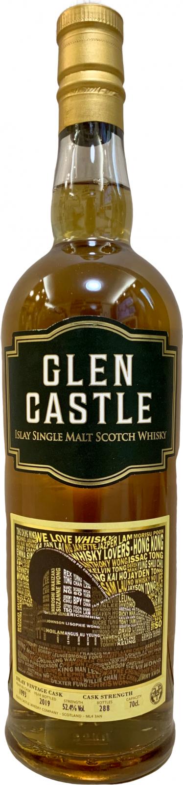 Glen Castle 1993 TGCW Islay Single Malt Scotch Whisky 52.4% 700ml