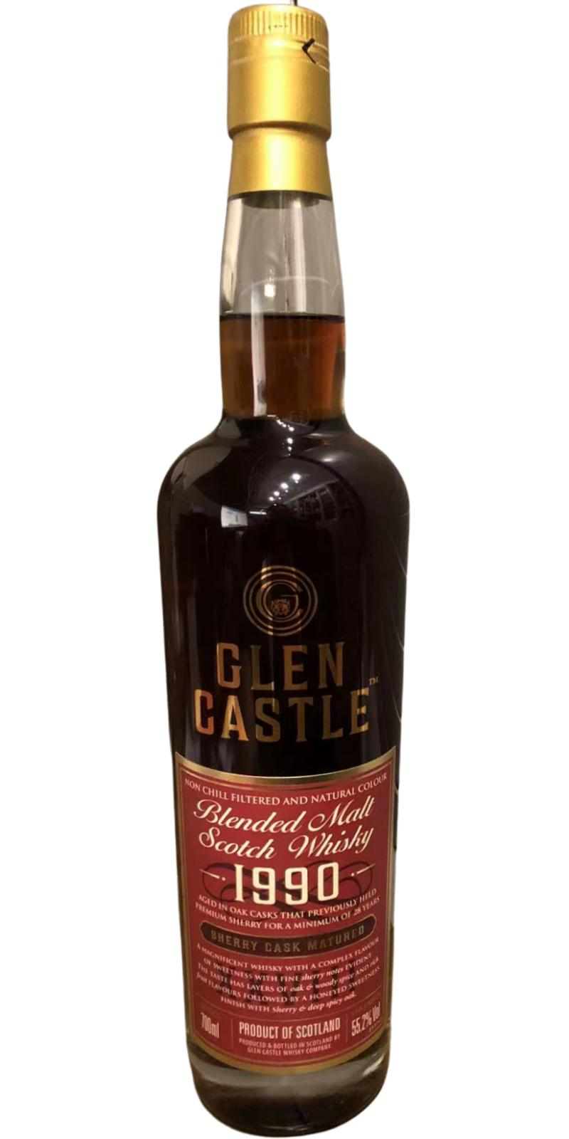Glen Castle 1990 TGCW 55.2% 700ml