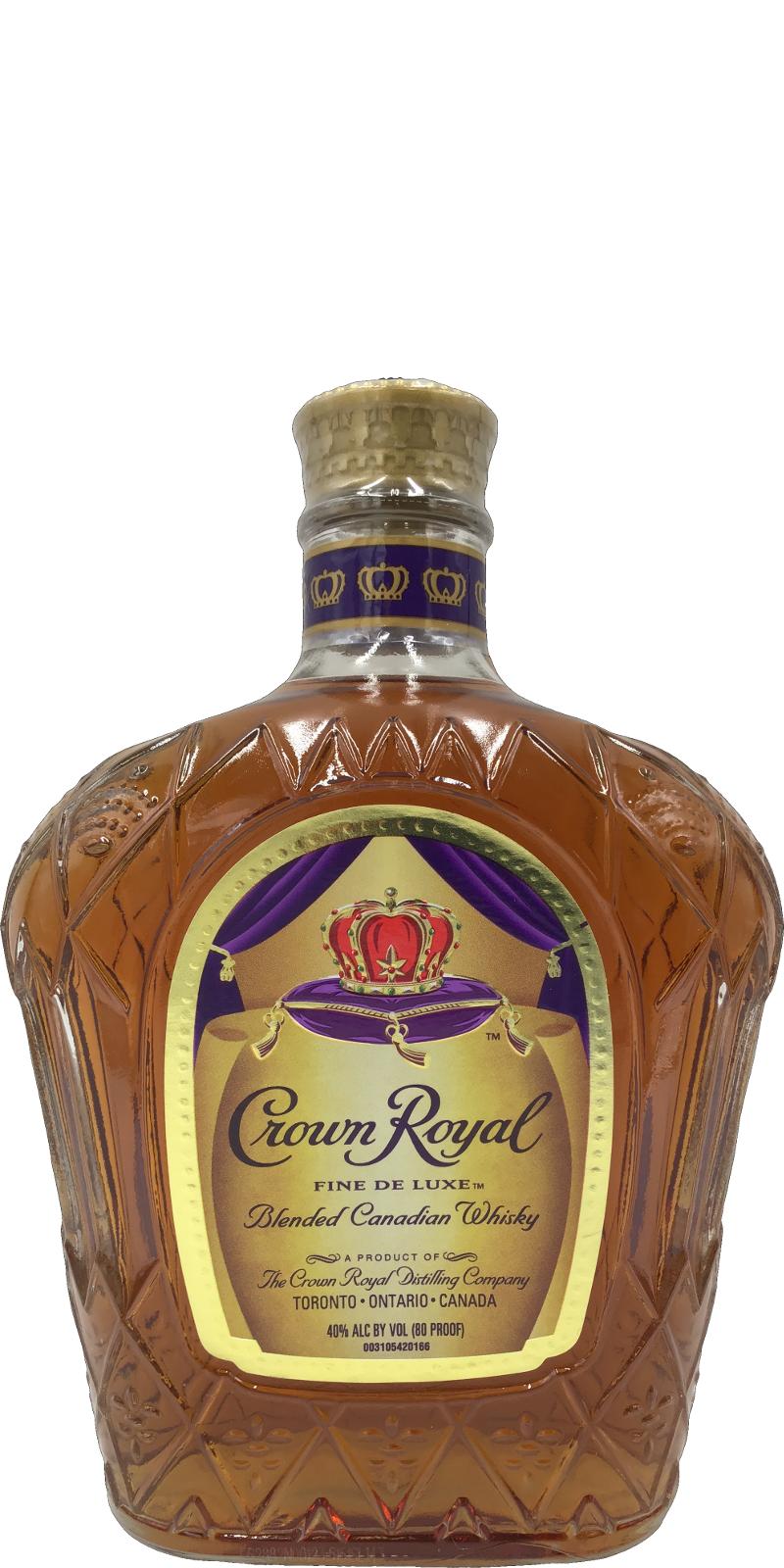Crown Royal Fine De Luxe - Ratings and reviews - Whiskybase