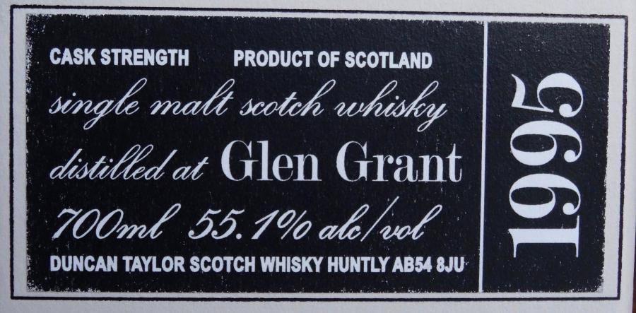 Glen Grant 1995 DT The Octave Oak Casks + Sherry Octave Finish 446455 55.1% 700ml
