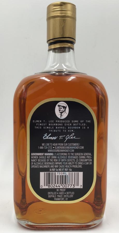 Elmer T. Lee Single Barrel - Ratings and reviews - Whiskybase