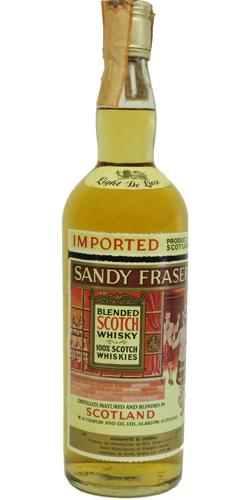 Sandy Fraser Blended Scotch Whisky