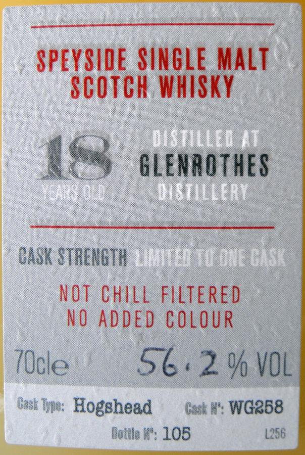 Glenrothes 18-year-old Aiea