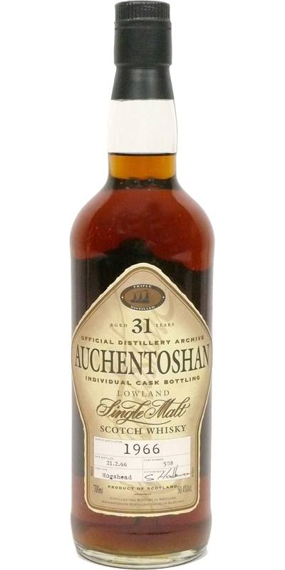 Auchentoshan 1966 Individual Cask Bottling #508 50.4% 700ml