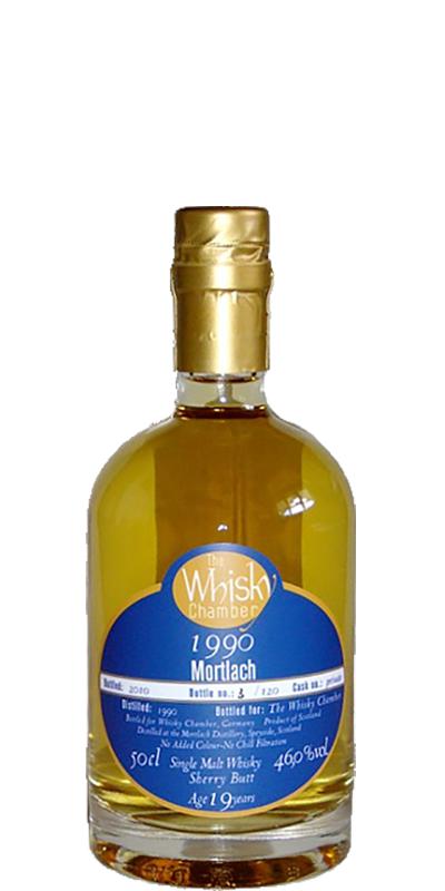 Mortlach 1990 WCh Sherry Butt private 46% 500ml
