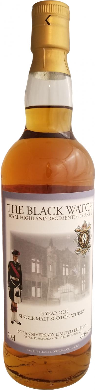 The Black Watch Royal Highland Regiment of Canada 150th 40% 700ml