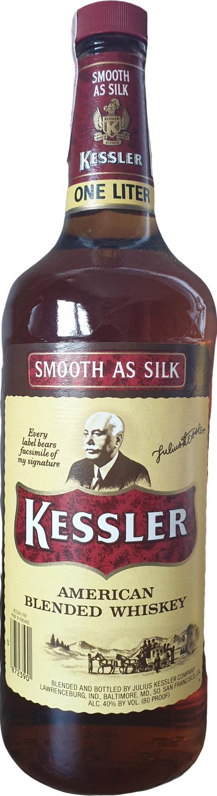 Kessler Smooth As Silk American Blended Whisky 40% 1000ml