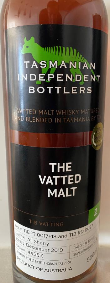 Tasmanian Independent Bottlers The Vatted Malt [2] TmIB