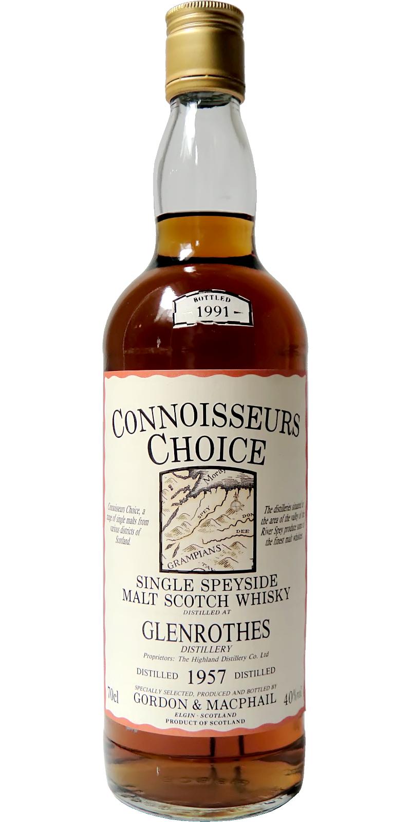 Glenrothes 1957 GM Connoisseurs Choice 40% 700ml