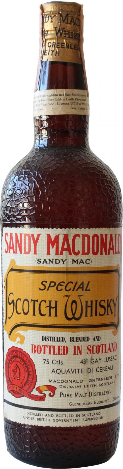 Sandy Macdonald Special Scotch Whisky 43% 750ml