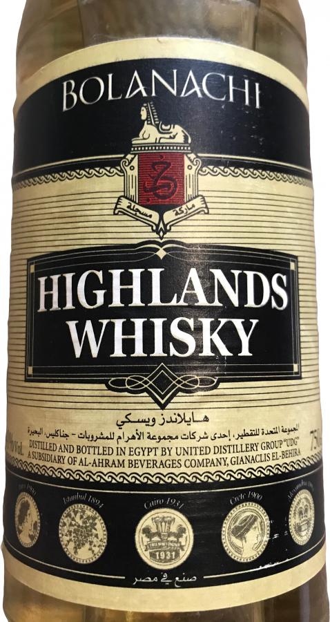 Bolanachi Highlands Whisky