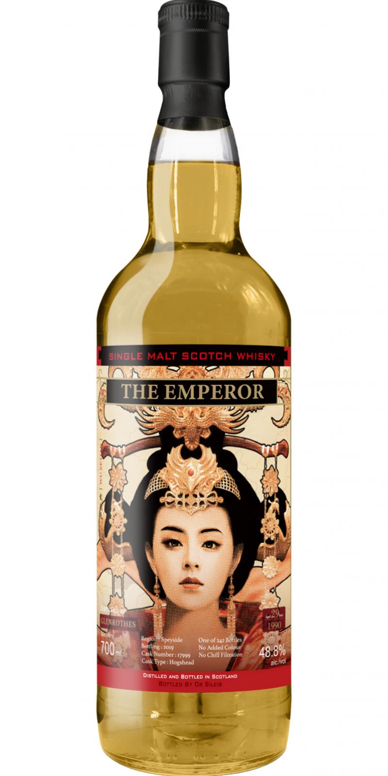 Glenrothes 1990 OrSe The Emperor #17999 48.8% 700ml