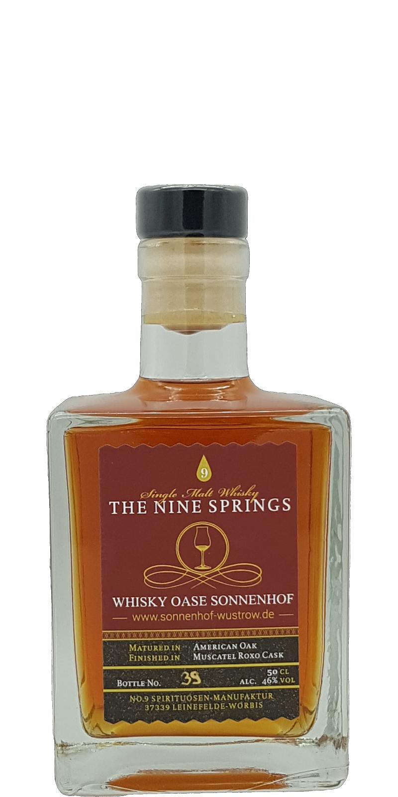 The Nine Springs Single Malt Whisky 46% 500ml