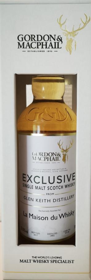 Glen Keith 1993 GM - Ratings and reviews - Whiskybase
