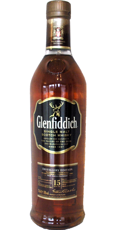Glenfiddich 15yo American and European Oak 51% 700ml