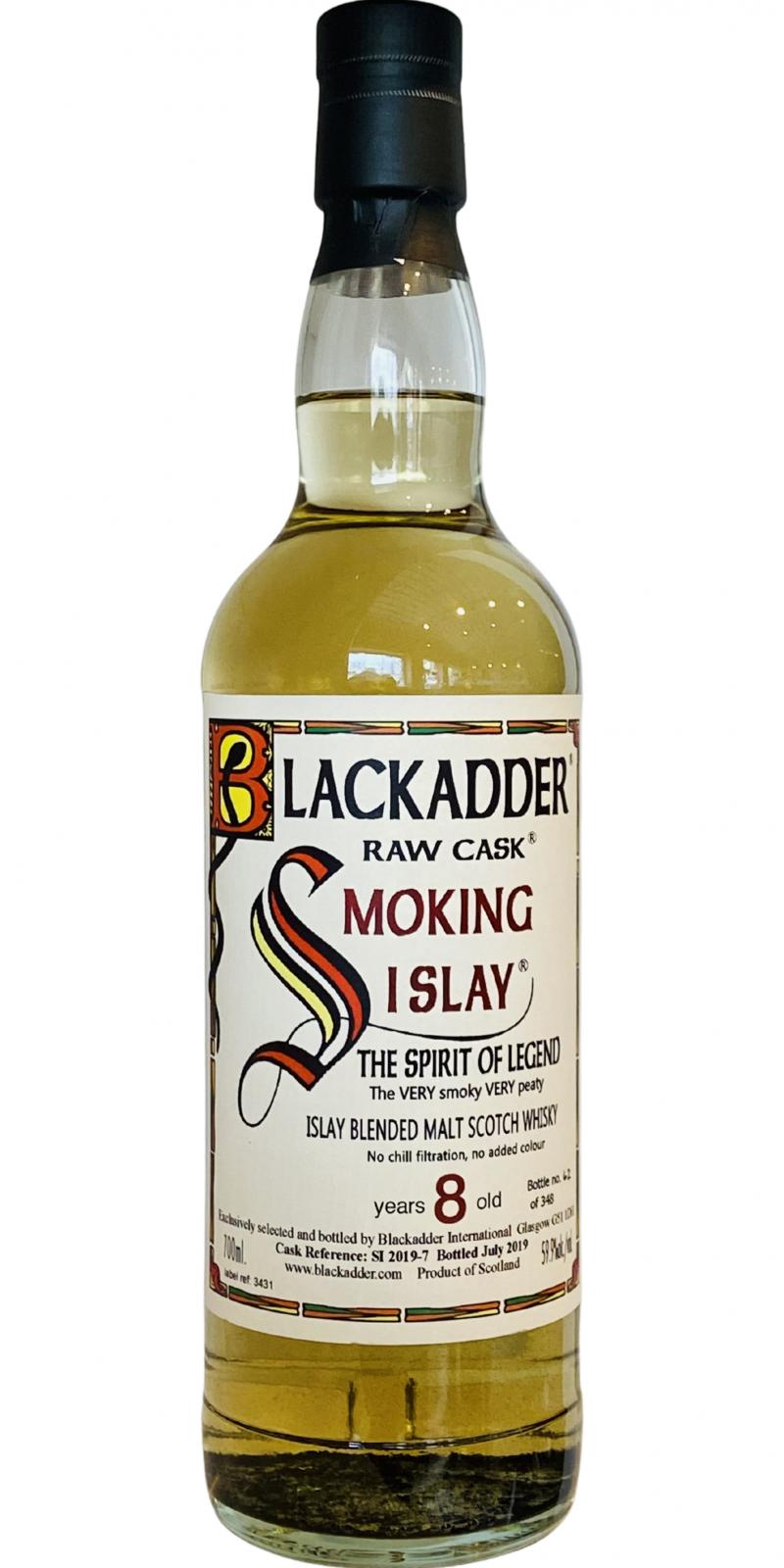 Smoking Islay Bottled 2019 BA