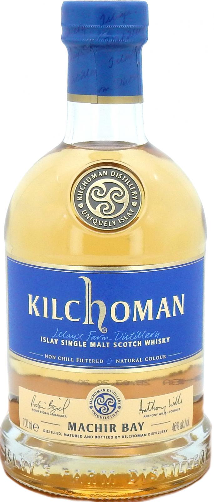 Kilchoman Machir Bay Ex-Bourbon Sherry 46% 700ml