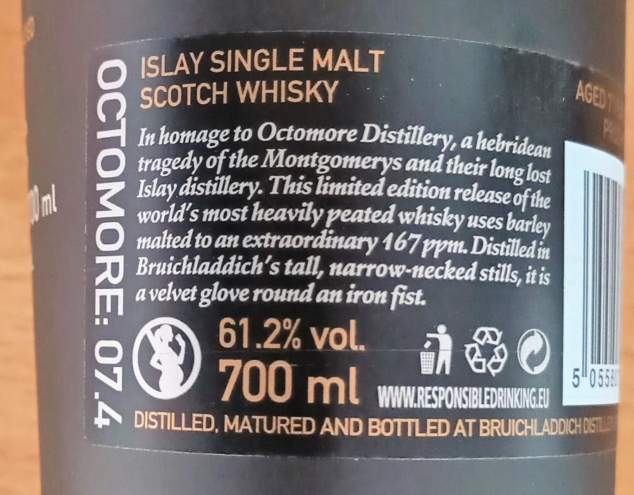 Octomore Edition 07.4 &#x2F; 167