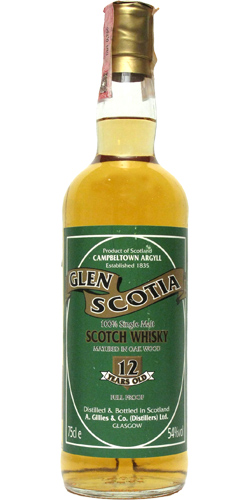 Glen Scotia 12-year-old AG&C