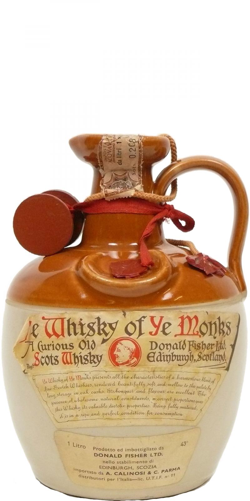 Ye Monks Ye Whisky of Ye Monks