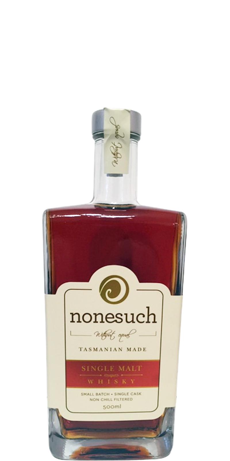 Nonesuch Single Malt Whisky Small Batch Single Cask 48% 500ml