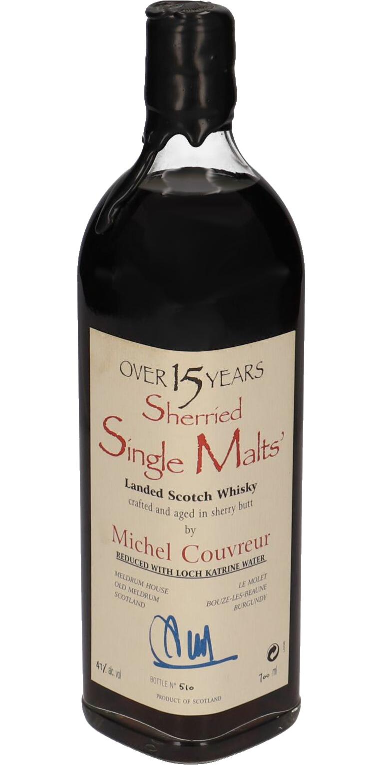 Sherried Single Malts 15yo MCo Landed Scotch Whisky Sherry Butt 41% 700ml