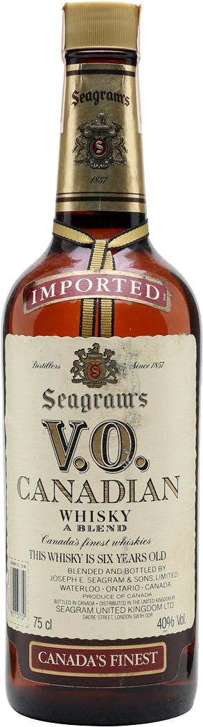 Seagram'SV.O. Canadian Whisky Oak 40% 750ml