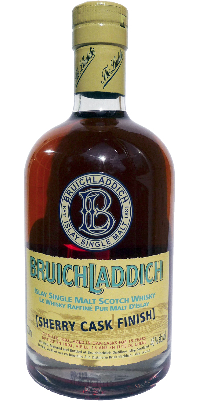 Bruichladdich 1993 Sherry Cask Finish 46% 700ml