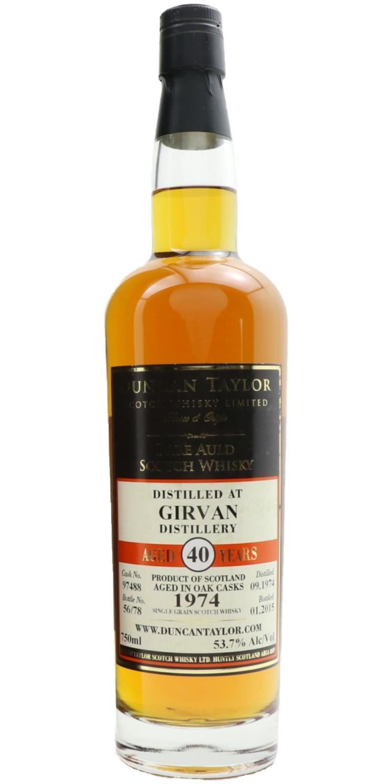 Girvan 1974 DT Rare Auld Oak 97488 53.7% 750ml