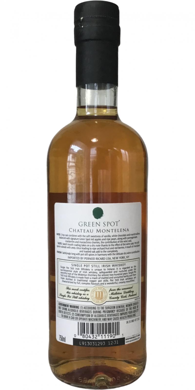 Green Spot Chateâu Montelena - Ratings and reviews - Whiskybase