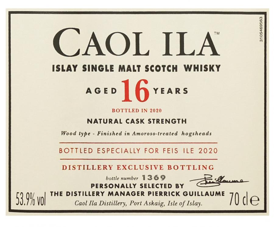 Caol Ila 16-year-old
