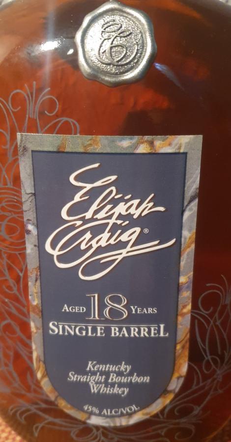 Elijah Craig 18-year-old - Ratings and reviews - Whiskybase