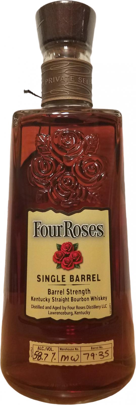 Four Roses Single Barrel Private Selection OESF 79-35 Total WIne & More 58.7% 750ml