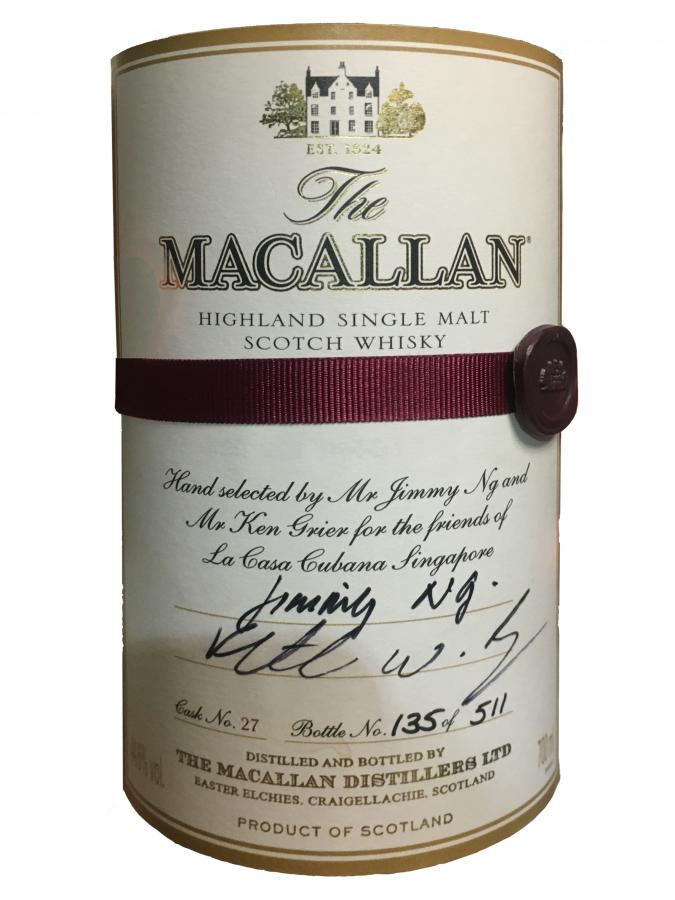 Macallan 23 Year Old Ratings And Reviews Whiskybase