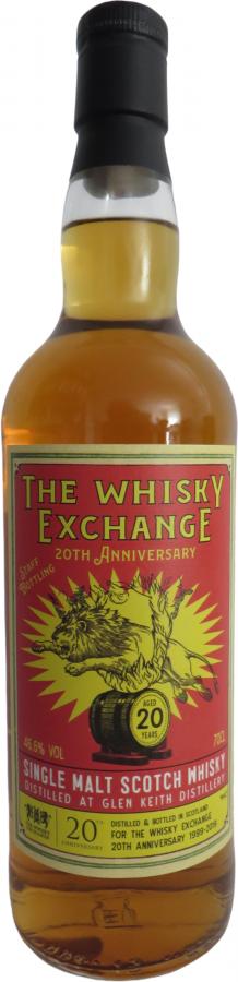 Glen Keith 20yo ElD The Whisky Exchange 20th Anniversary 46.6% 700ml