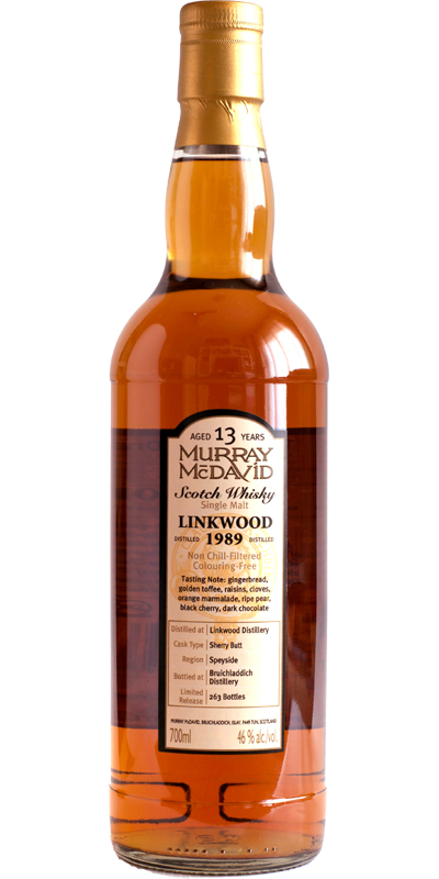 Linkwood 1989 MM Sherry Butt 46% 700ml