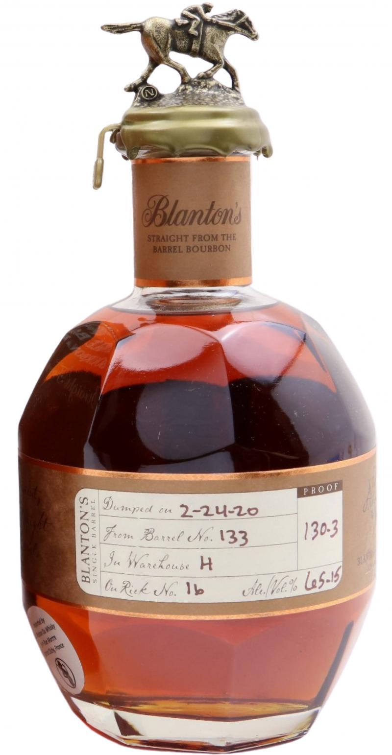 Blanton's Straight from the Barrel #133 65.15% 700ml