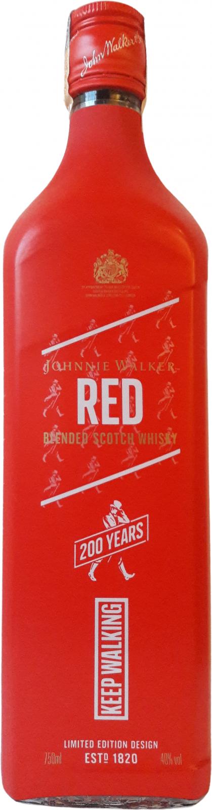 Johnnie Walker Red 40% 750ml