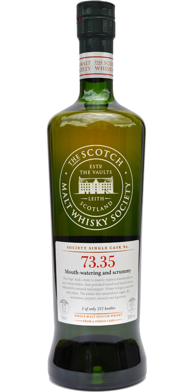 Aultmore 1992 SMWS 73.35 Mouth-watering and scrummy Refill Ex-Bourbon Barrel 58.8% 700ml