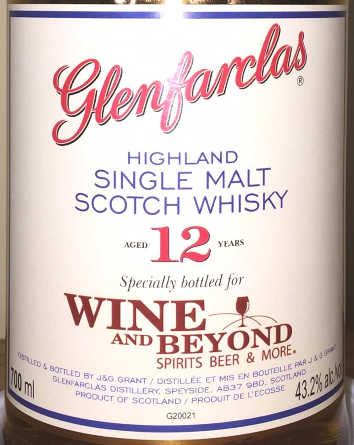 Glenfarclas 12yo Wine and Beyond 43.2% 700ml