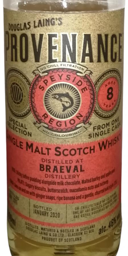 Braeval 11 Dl Ratings And Reviews Whiskybase