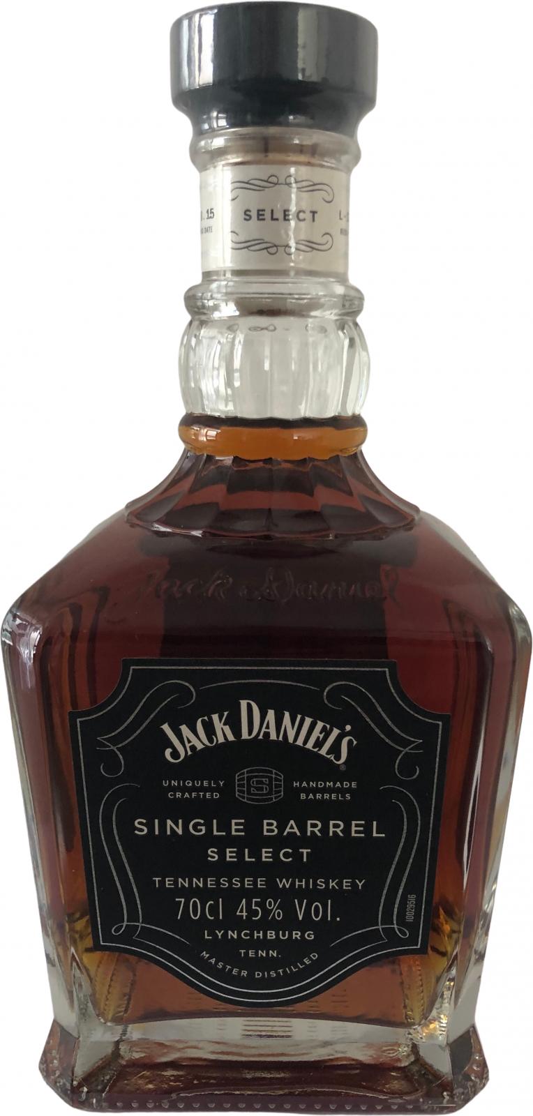Jack Daniel's Single Barrel Select 15-3579 45% 700ml