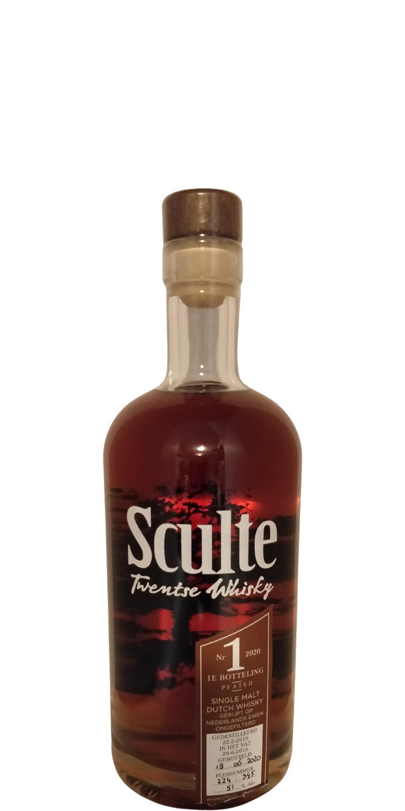 Sculte 2016 Twentse Whisky #67 51% 500ml