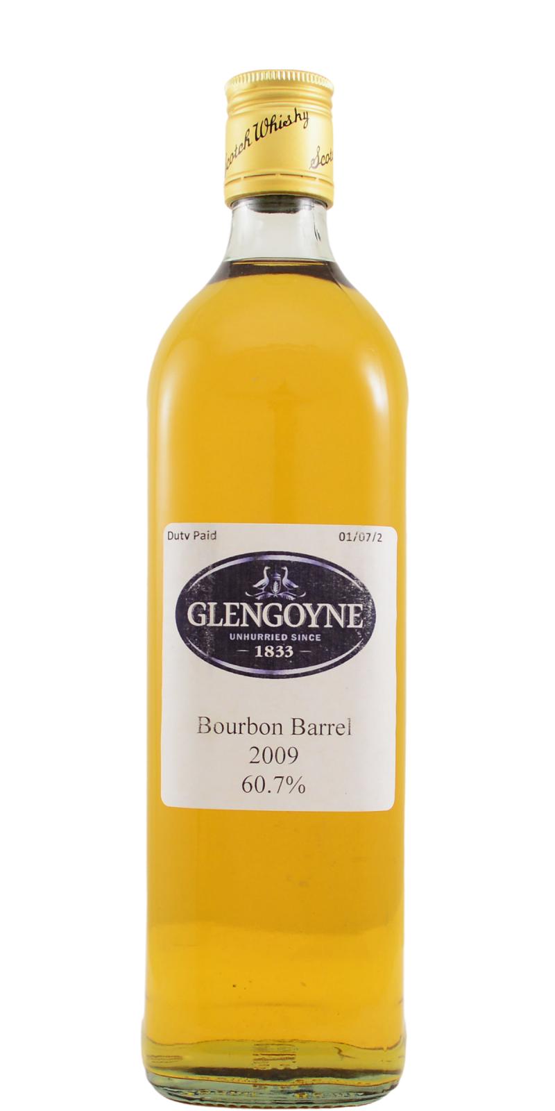 Glengoyne 2009 Bourbon Barrel 60.7% 700ml