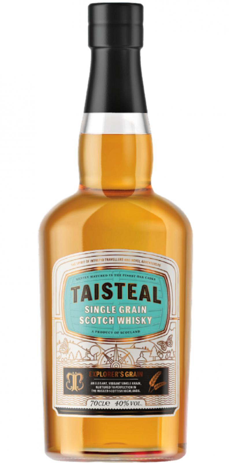 Taisteal Single Grain Scotch Whisky Explorer's Grain Milestone Beverages Hong Kong 40% 700ml