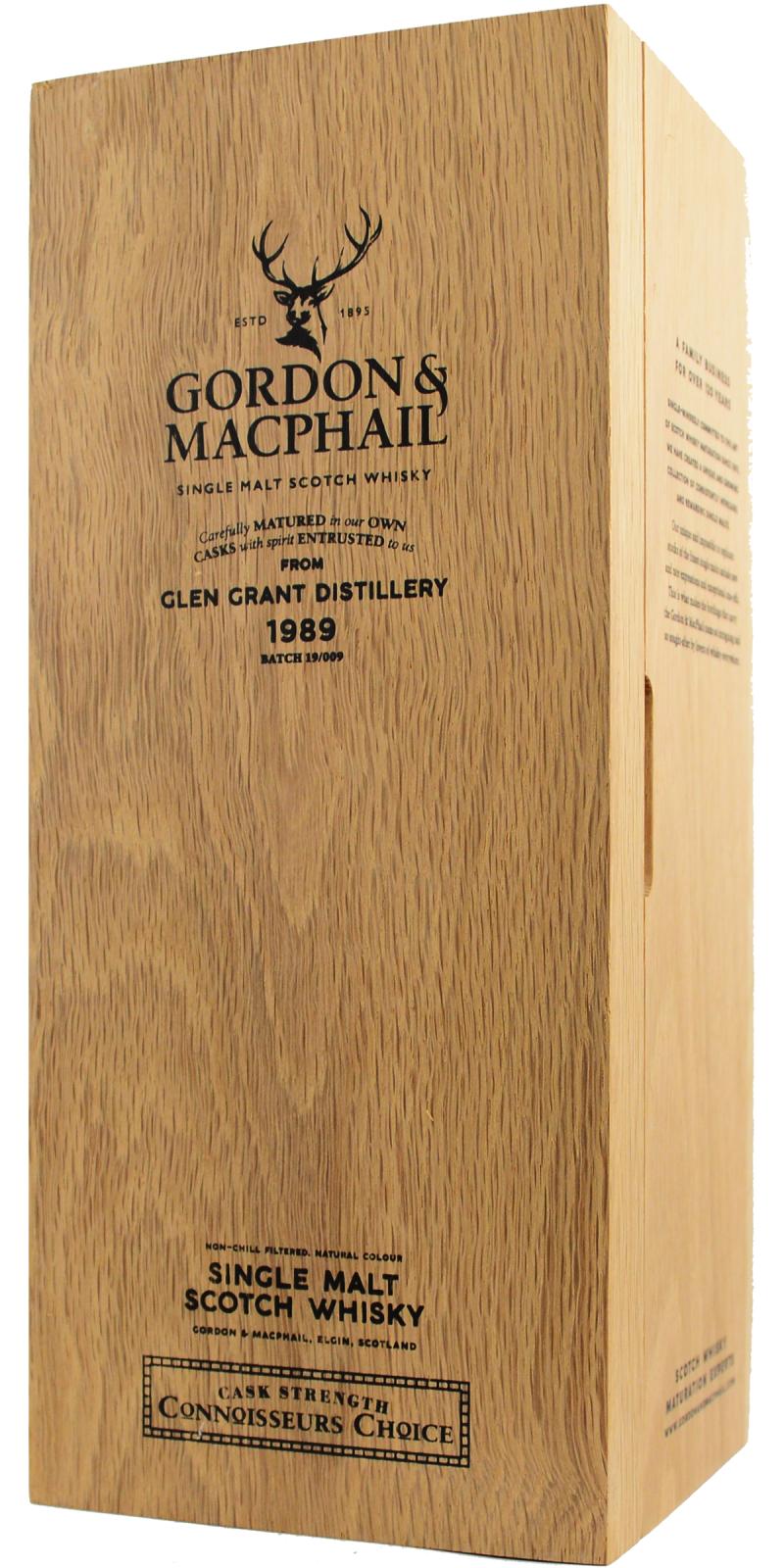 Glen Grant 1989 GM - Whiskybase - Ratings and reviews for whisky