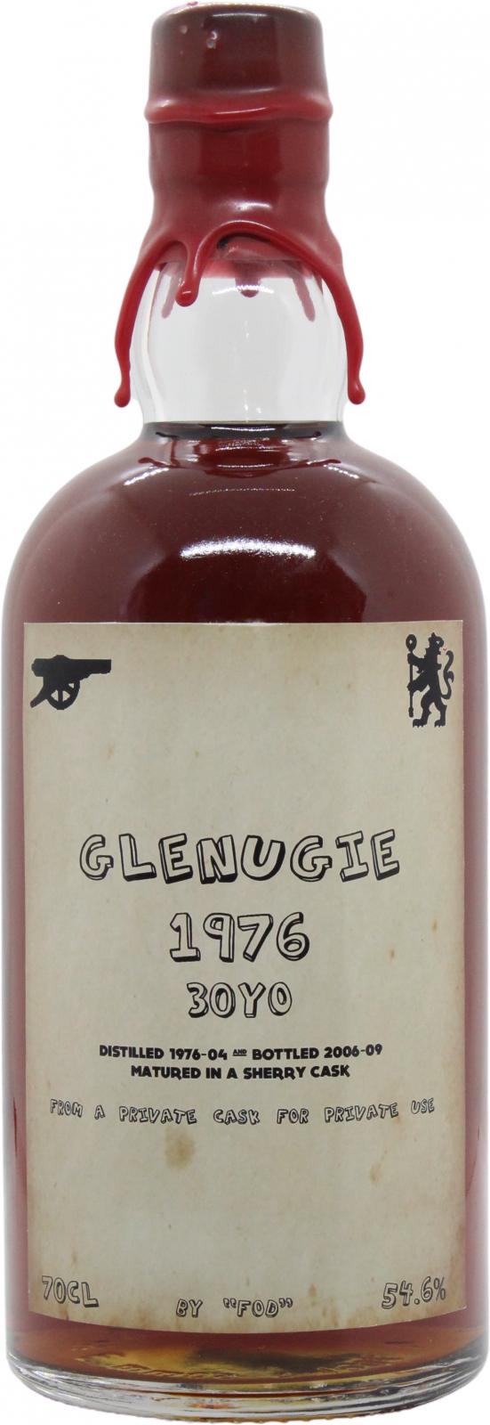 Glenugie 1976 UD FoD Sherry Cask Private Bottling 54.6% 700ml